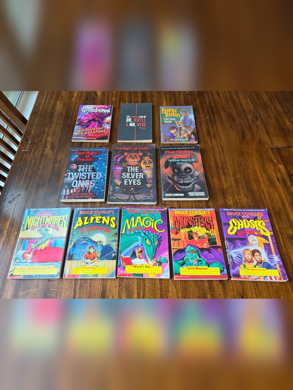 Childrens/ Young adult Scary Horror Book Collection